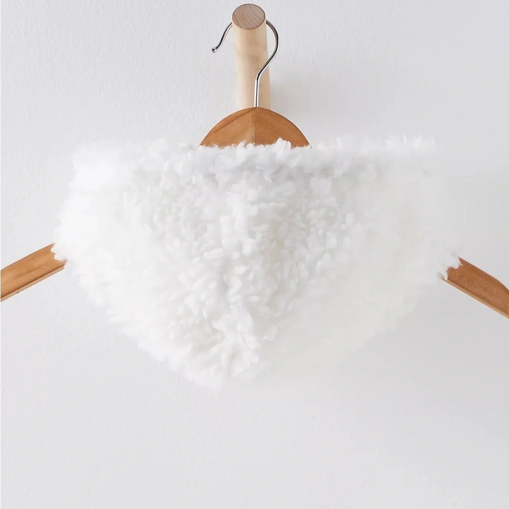 Free People White Cold Snap Fleece Balaclava - Picture 3 of 3